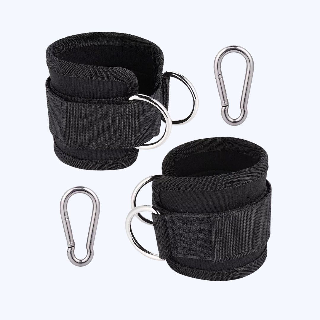 Ankle Straps for Cable Machine & Pilates Board 2 pcs