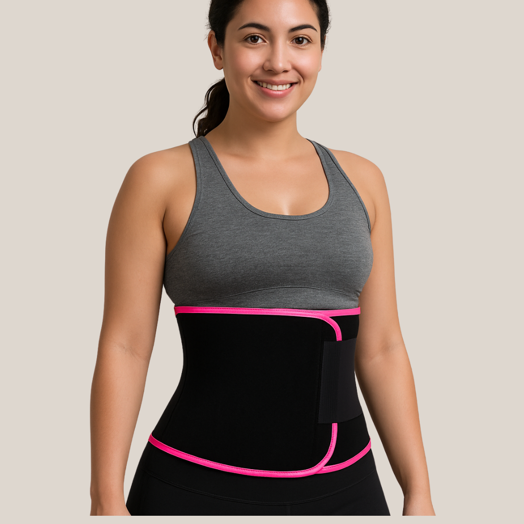Waist Trainer Sweat Belt – Adjustable Neoprene Slimmer