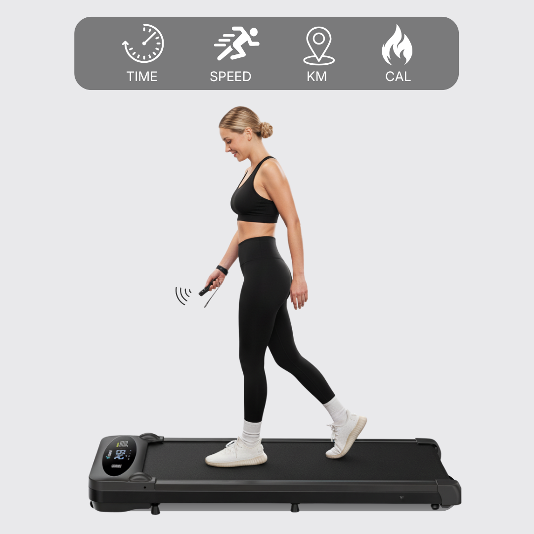 Smart Walking Pad Treadmill with Remote | Compact Home Treadmill