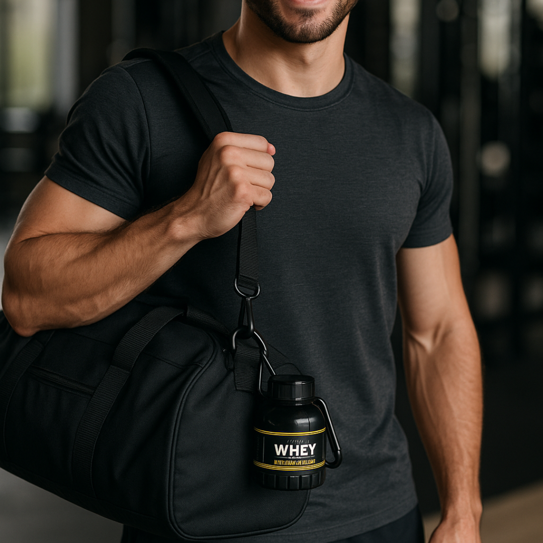 Rhinox Active™ Mini Protein Container - Black