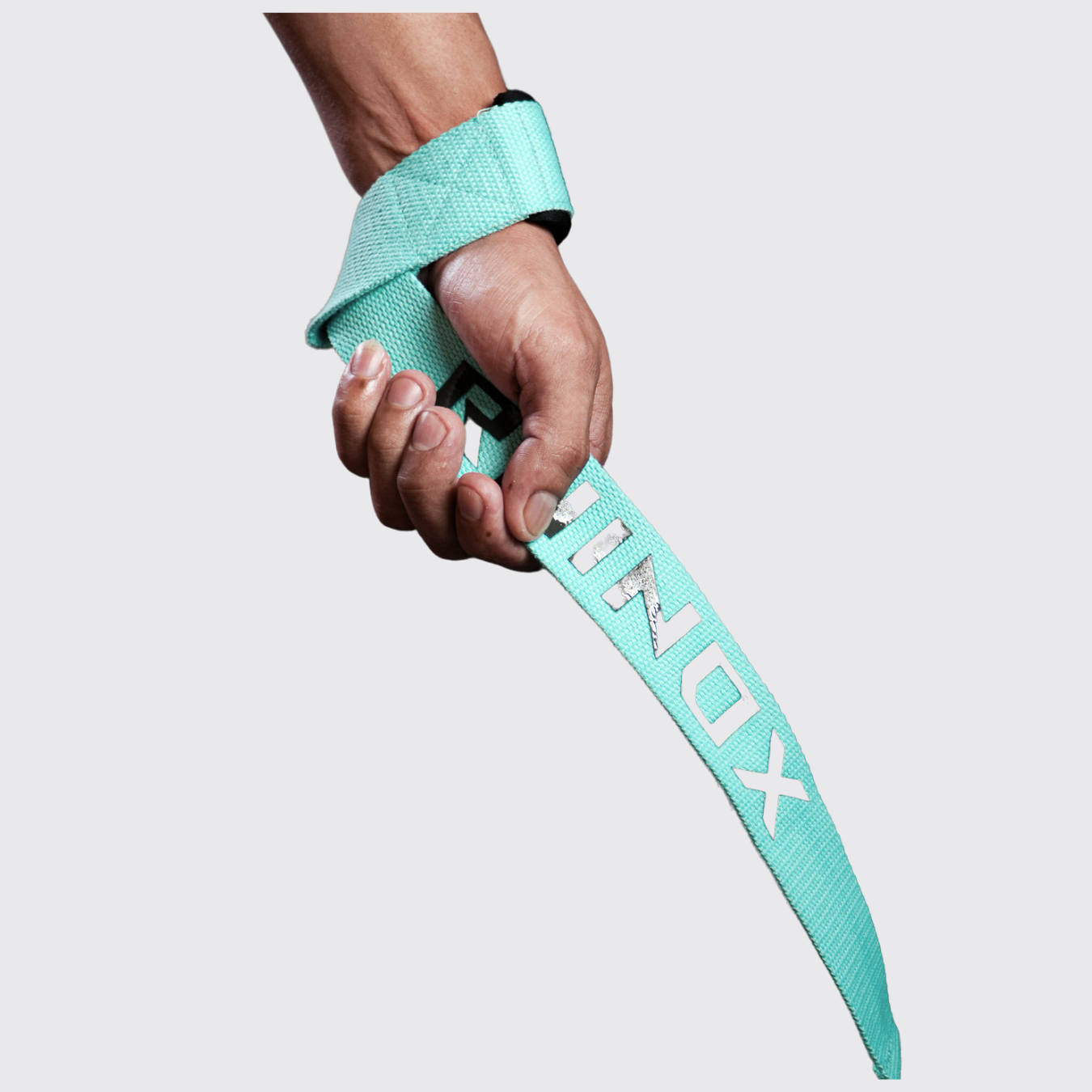Rhinox Active™ Lifting Straps - Sky Blue