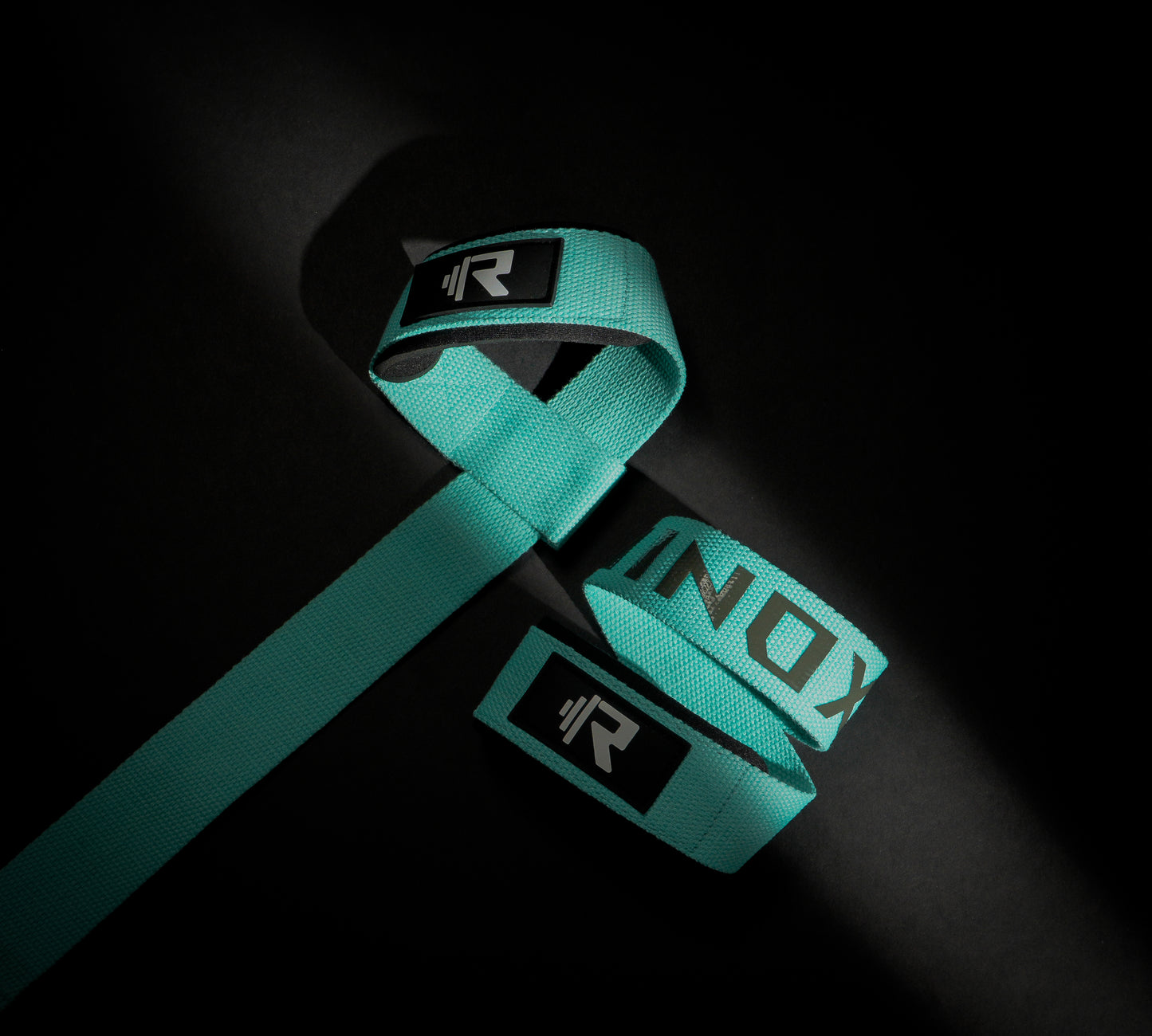 Rhinox Active™ Lifting Straps - Sky Blue
