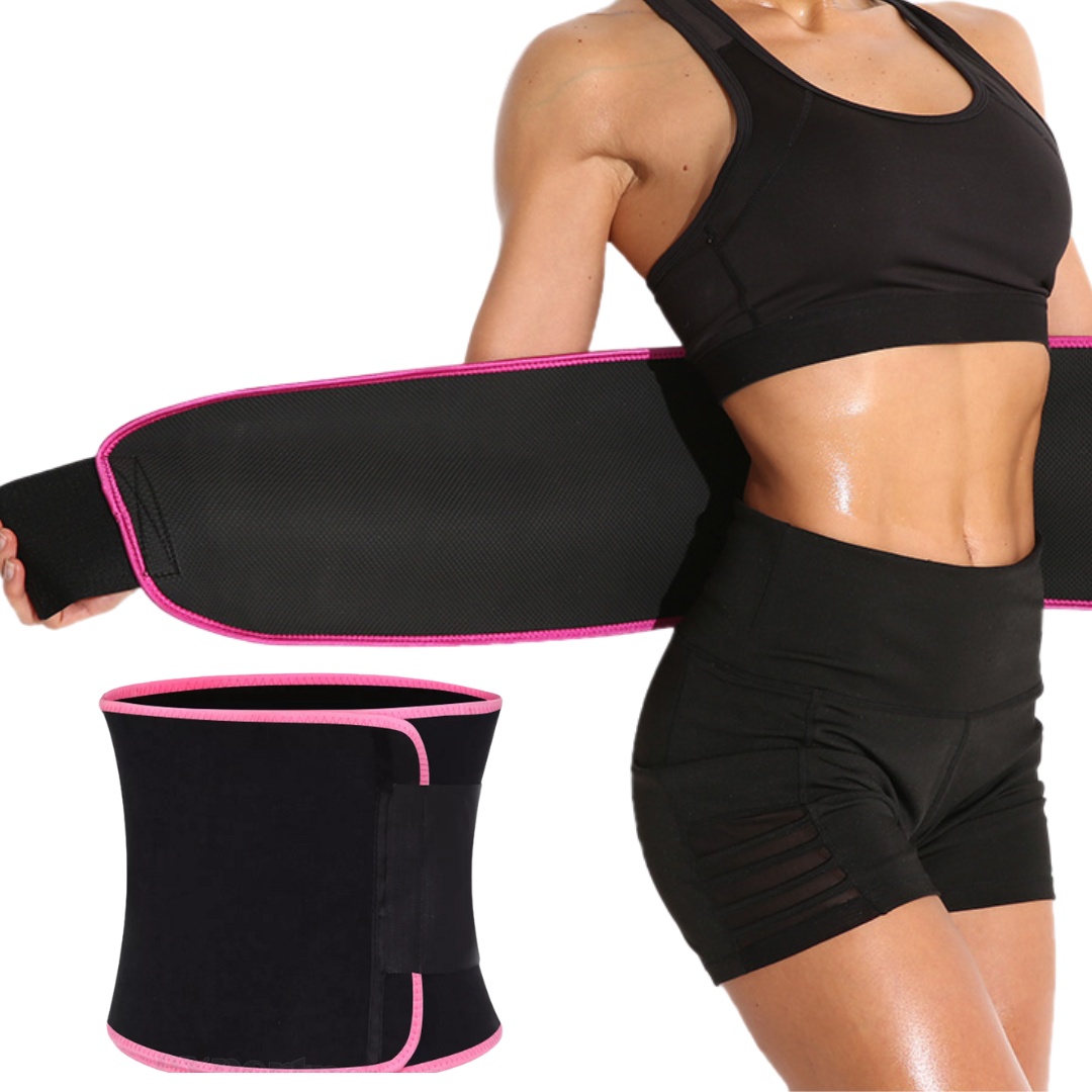 Waist Trainer Sweat Belt – Adjustable Neoprene Slimmer