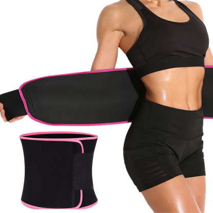 Waist Trainer Sweat Belt – Adjustable Neoprene Slimmer