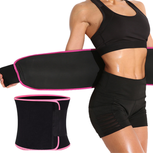 Waist Trainer Sweat Belt – Adjustable Neoprene Slimmer