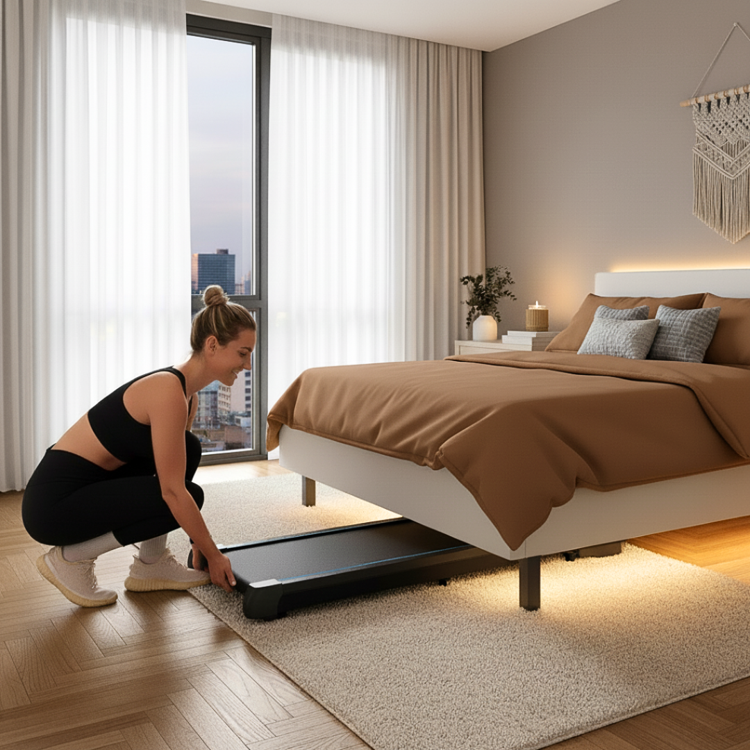 Smart Walking Pad Treadmill with Remote | Compact Home Treadmill