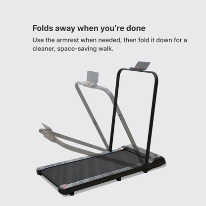 Smart Walking Pad Treadmill with Remote | Compact Home Treadmill