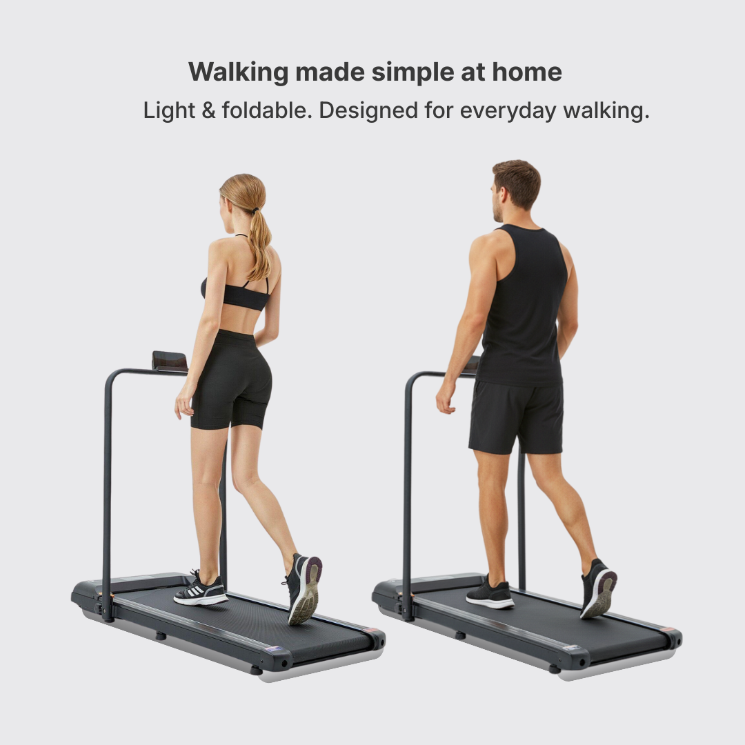 Smart Walking Pad Treadmill with Remote | Compact Home Treadmill