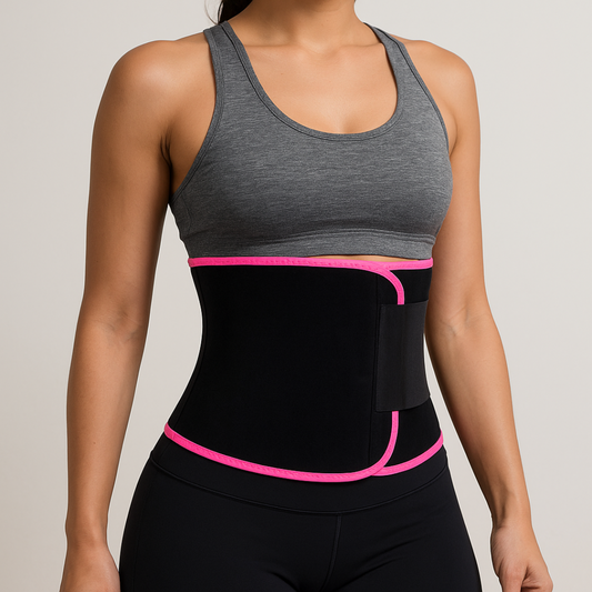 Waist Trainer Sweat Belt – Adjustable Neoprene Slimmer